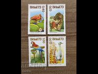 Βραζιλία - Βραζιλιάνικη χλωρίδα και πανίδα (1973) MNH