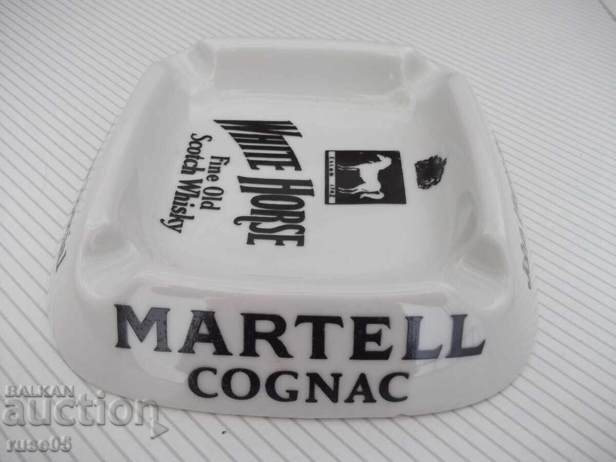 Auction  Ashtray "White Horse" porcelain