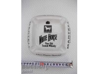 Cenușar "White Horse" din porțelan