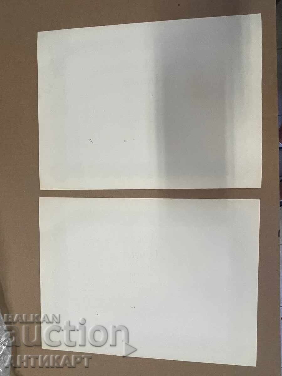 Delivery of 2 shares of Plavno AD, 1000 BGN 1933, consecutive numbers Delivery of 2 shares of Plavno AD, 1000 BGN 1933, consecutive numbers