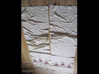 2 buc. Perdele foarte frumoase, broderie, motive folclorice, canar