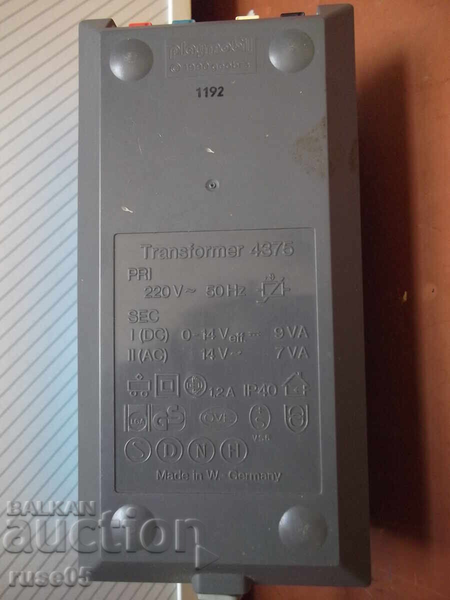 Τροφοδοτικό "Playmobil Transformer 4375" λειτουργικό με τιμή 70.00 BGN | € 35.79 Τροφοδοτικό "Playmobil Transformer 4375" λειτουργικό με τιμή 70.00 BGN | € 35.79