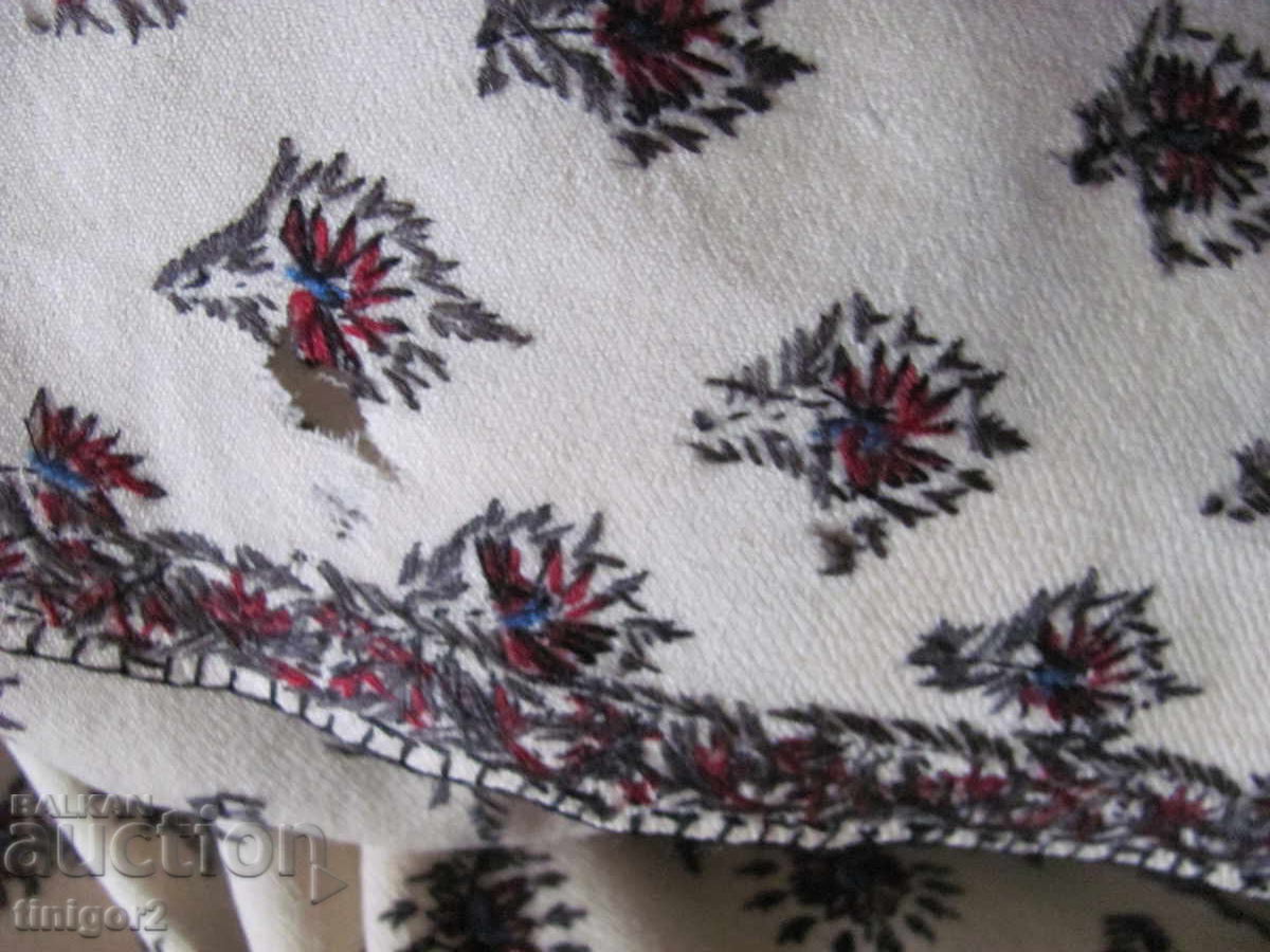 Fețe de masă, broderie manuală, monogramă 185x92cm - 6