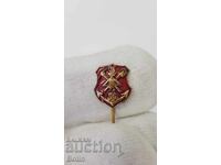 Rară insignă țaristă - Trupele de Geniu 1930 - 1940