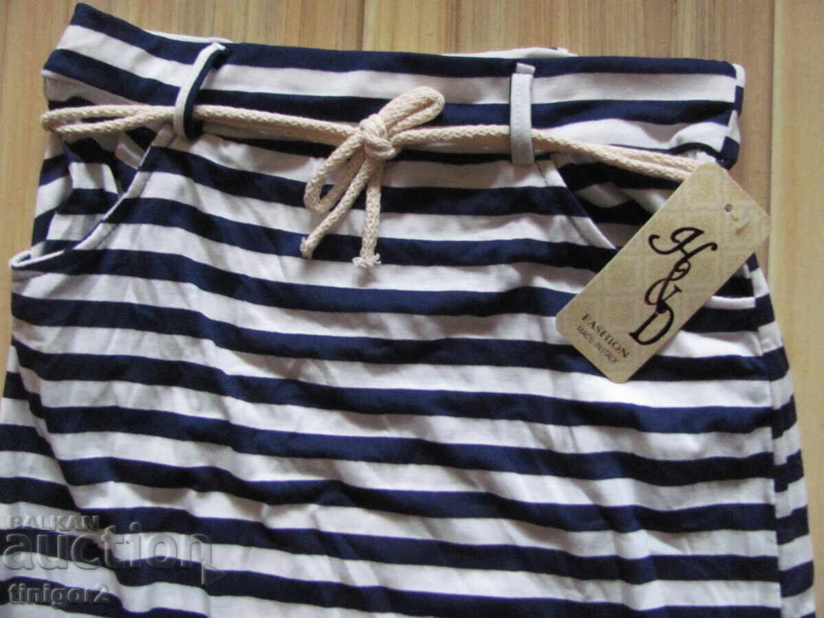 New with tag women's beach skirt, knit, ITALY with price 18.00 BGN | € 9.20 New with tag women's beach skirt, knit, ITALY with price 18.00 BGN | € 9.20