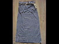 Nouă cu etichetă fustă de plajă pentru damă, tricot, ITALY