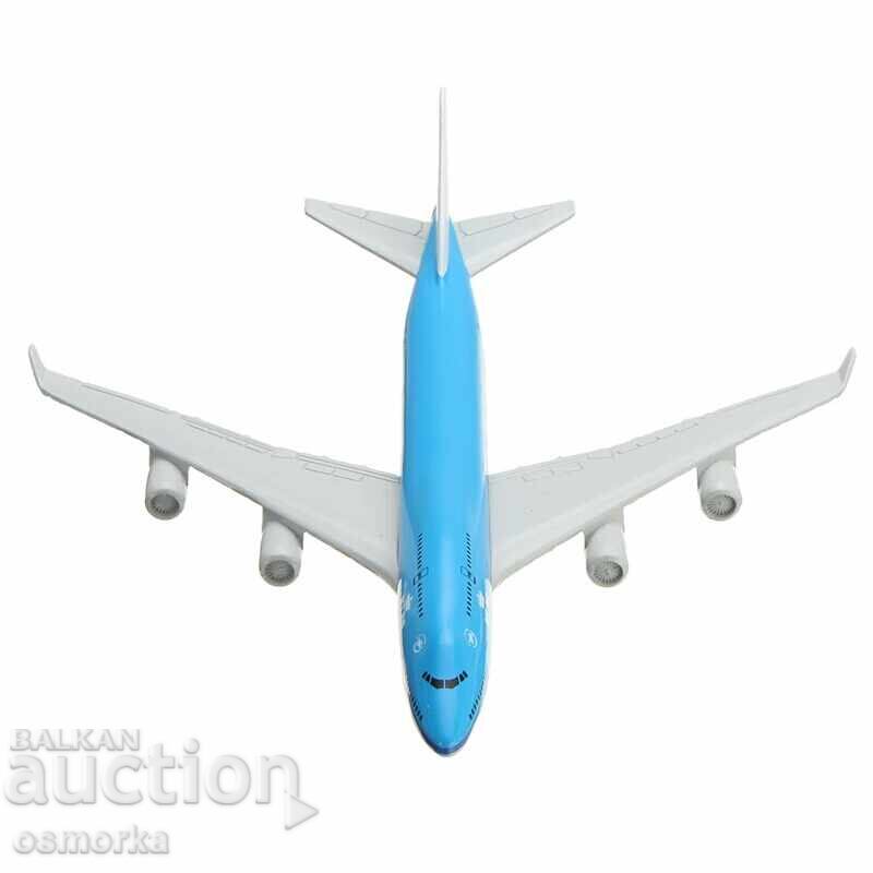 Boeing 747 αεροπλάνο μοντέλο μακέτα KLM Ολλανδία ευρωπαϊκό πρ με τιμή 32.00 BGN | € 16.36