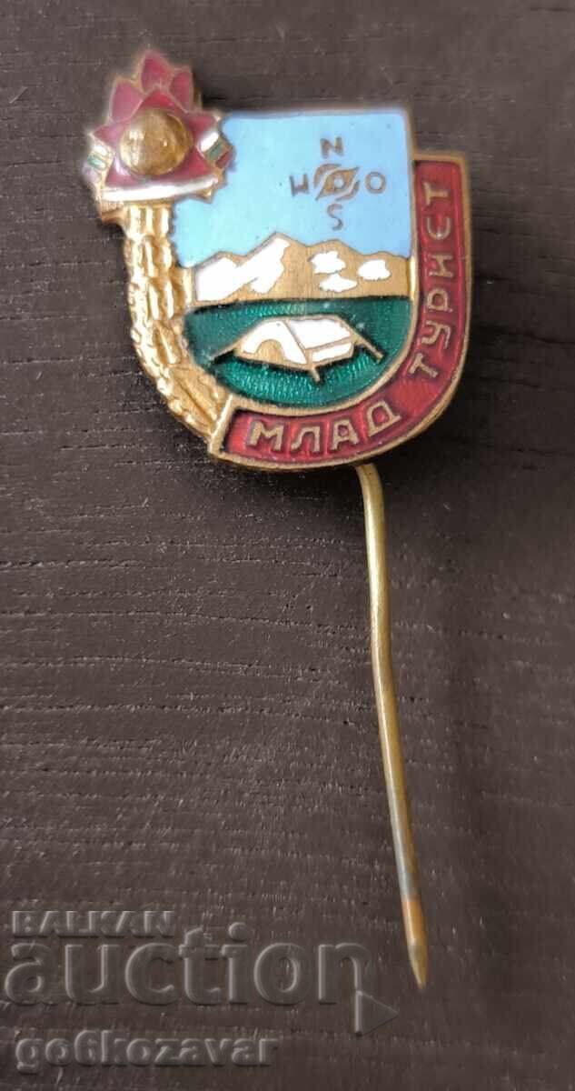 Βουλγαρία σήμα Νέος τουρίστας σμάλτο