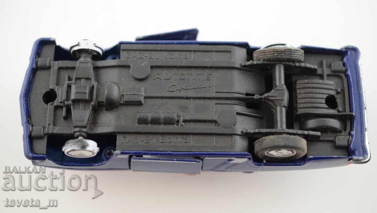 Метална кола ВОЛГА ГАЗ 21 СССР Милиция - 6