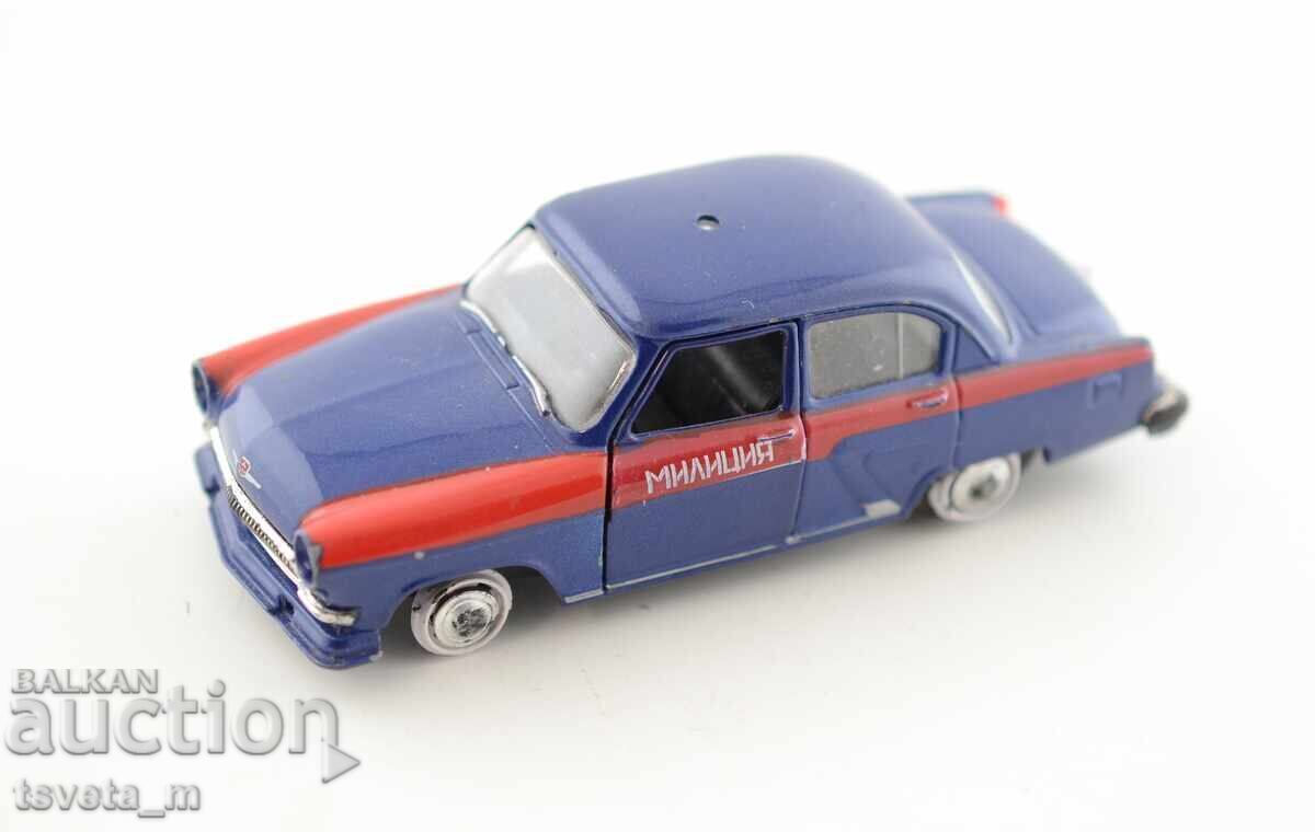 Метална кола ВОЛГА ГАЗ 21 СССР Милиция