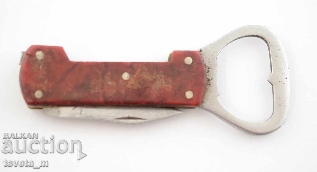 Pocket knife with opener - for repair or parts