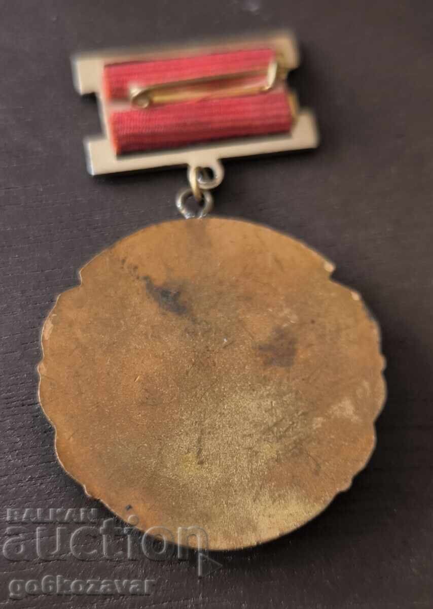 Нагръден знак-Спортно звание-Майстор на спорта-НРБ с цена 20.00 лв. | € 10.23