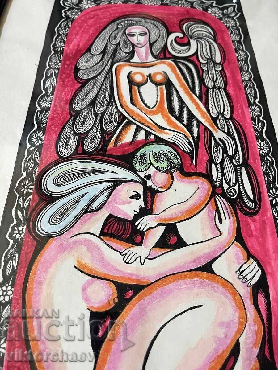 Licitație Tablou interesant - M. G