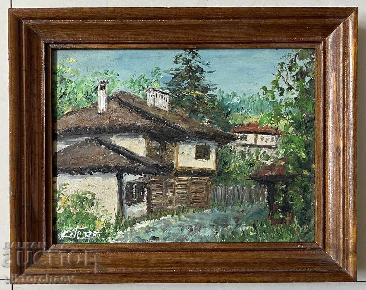 Vera Georg Masterpiece Painting - "From Koprivshtitsa" Vera Georg Masterpiece Painting - "From Koprivshtitsa"