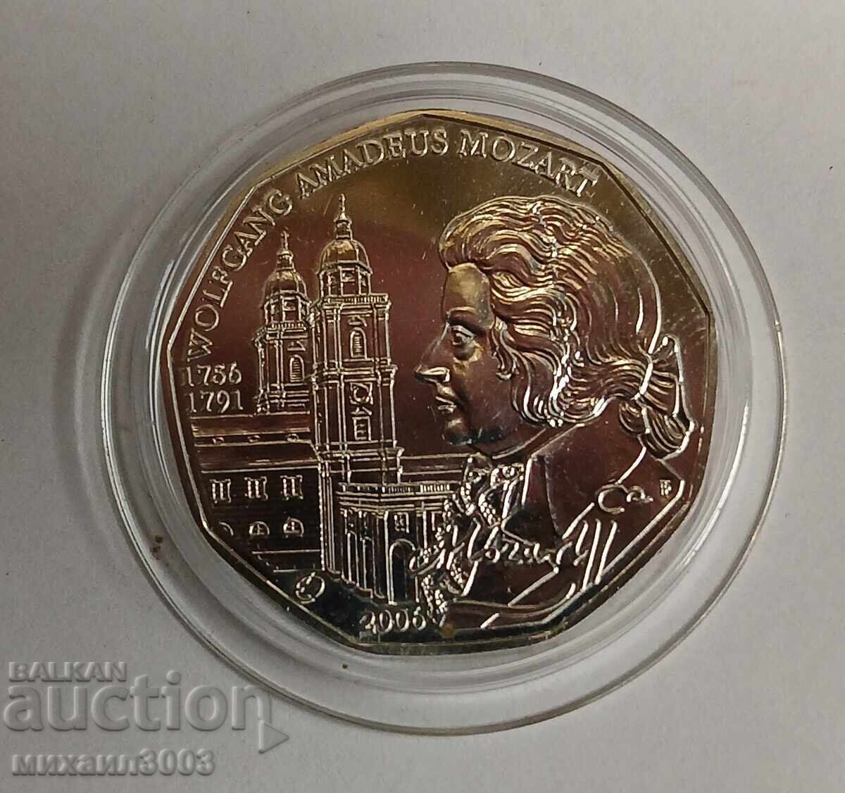 Austria 5 Euro 2006 Silver Proof 925/1000 10 grams with price 50.00 BGN | € 25.56