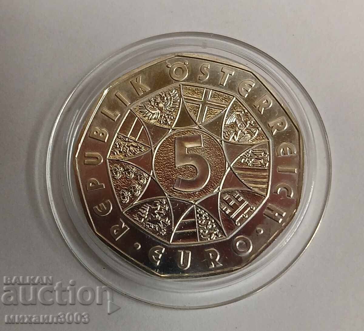 Austria 5 Euro 2006 Silver Proof 925/1000 10 grams