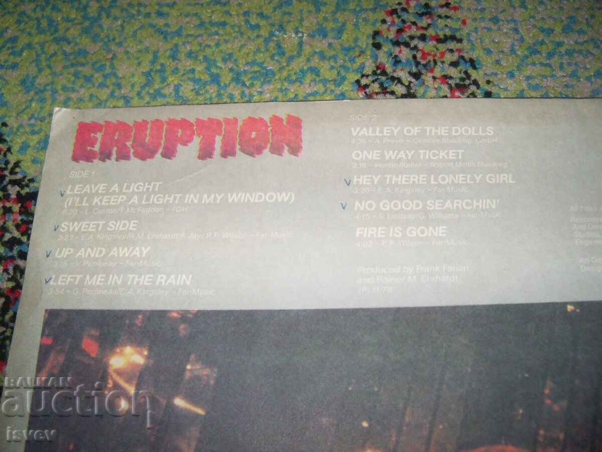 Auction  Eruption - Leave A Light, VTA 11145, 1983