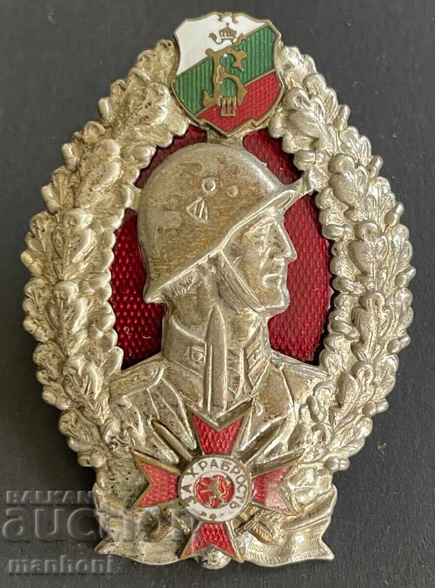 6134 Regatul Bulgariei Insigna de onoare a Infanteriei Bulgare ofițer