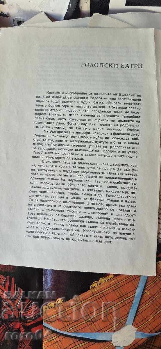 Licitație CULORI RODOPICE