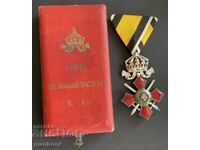 6138 Βασίλειο της Βουλγαρίας, Τάγμα Στρατιωτικής Αξίας V τάξης, Στέμμα