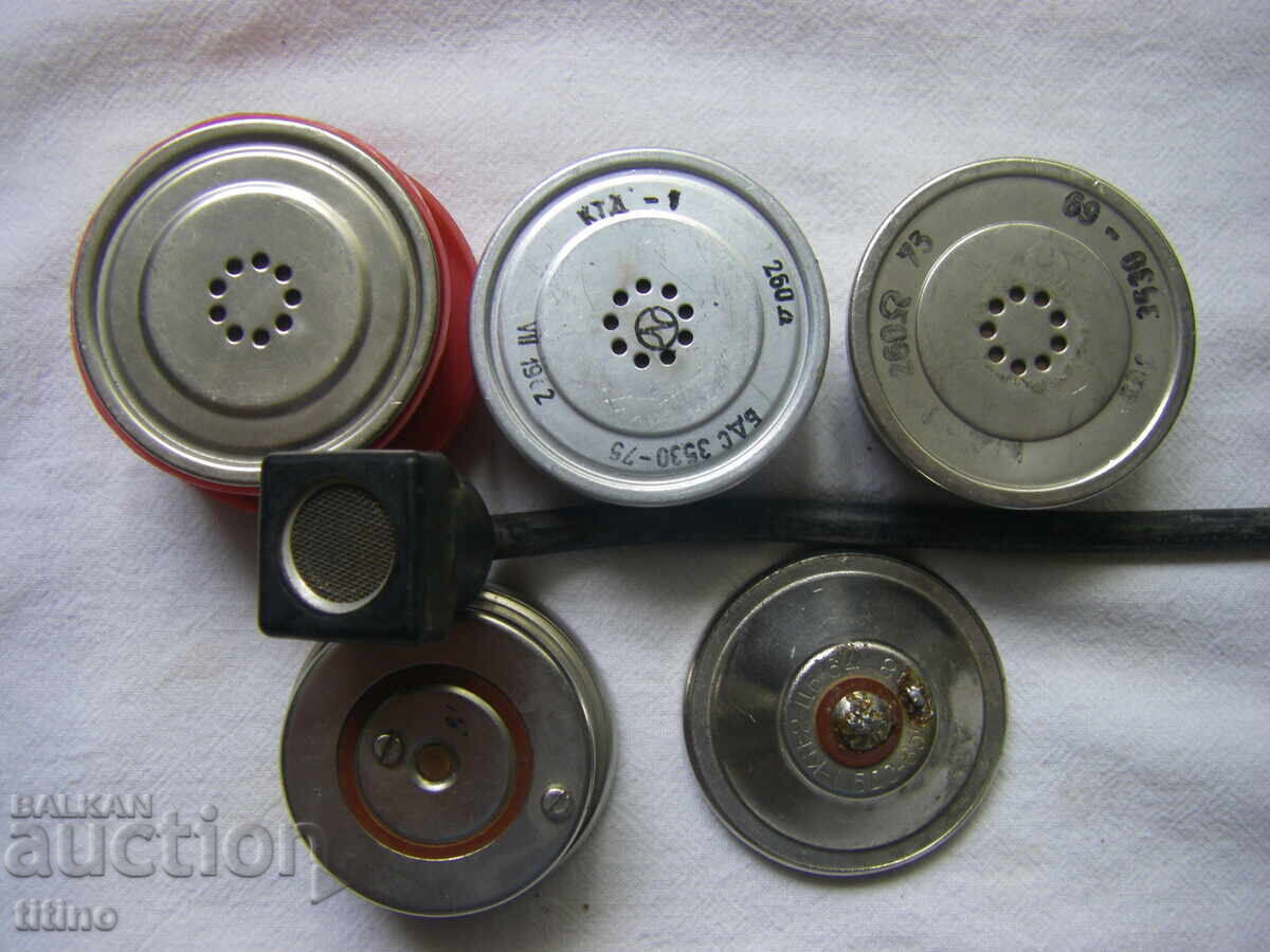 Receptor ultrasonic, căști și microfon Receptor ultrasonic, căști și microfon