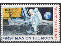 1969. USA. First Man on the Moon