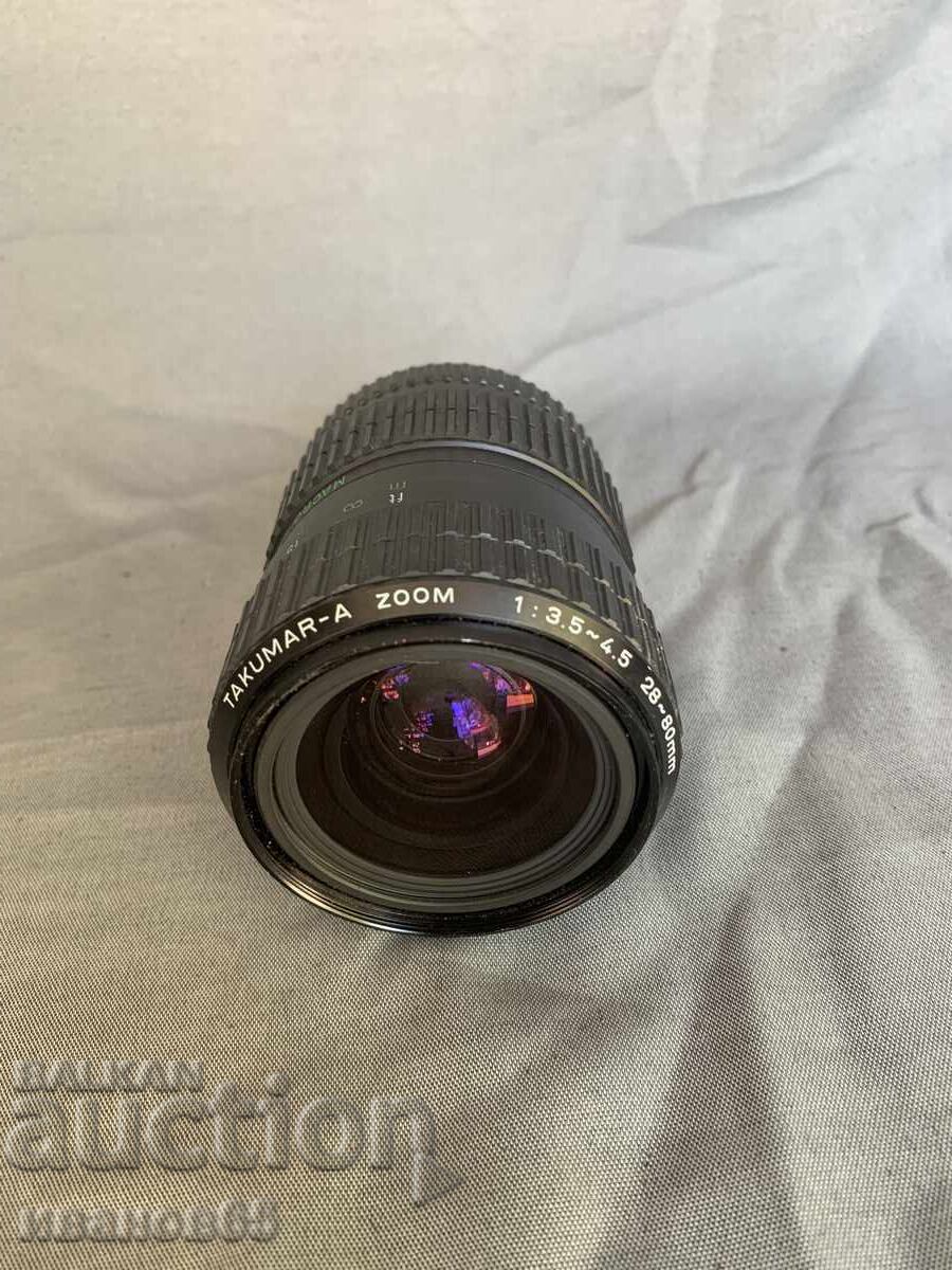 обектив Takumar-a zoom 28-80mm f/3.5-4.5