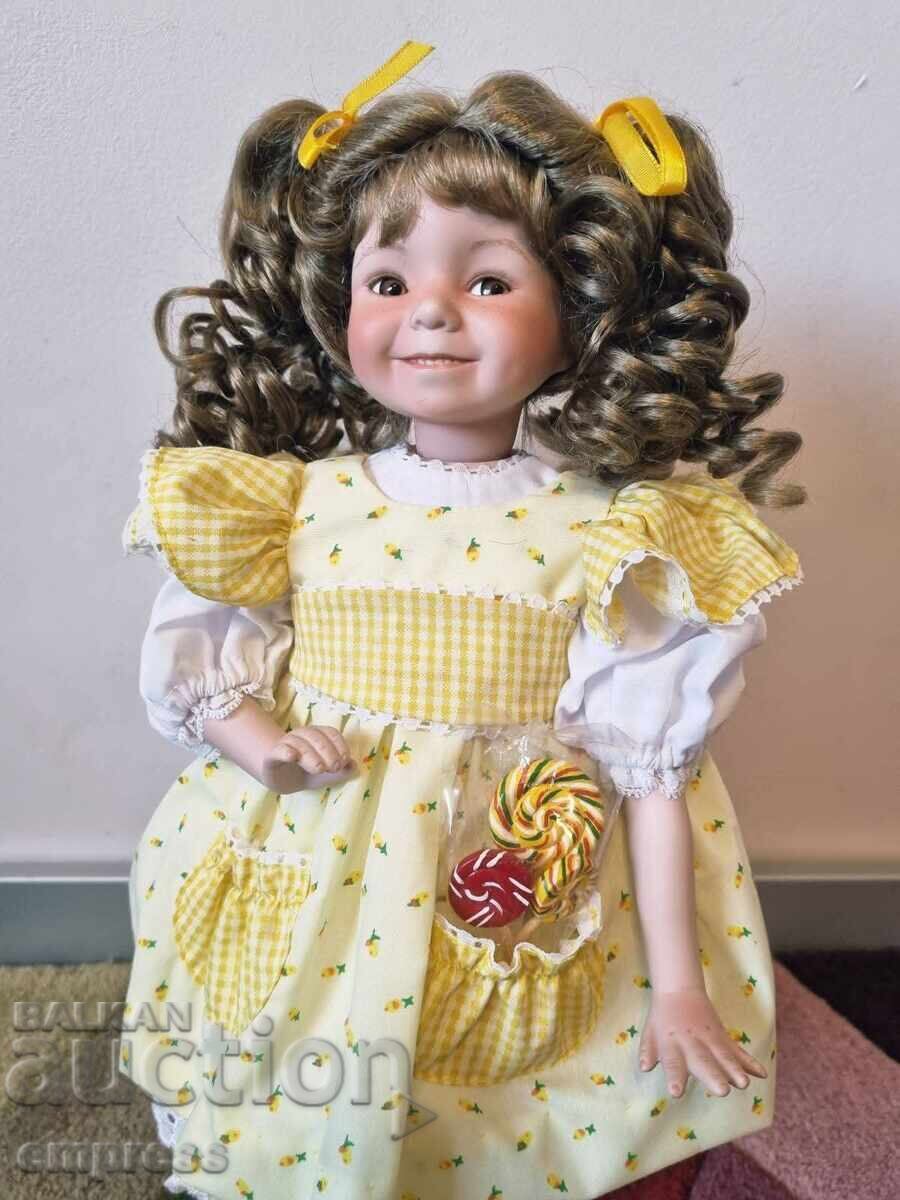Δημοπρασία Πορσελάνινη κούκλα Dianna Effner - Sunshine And Lollipops