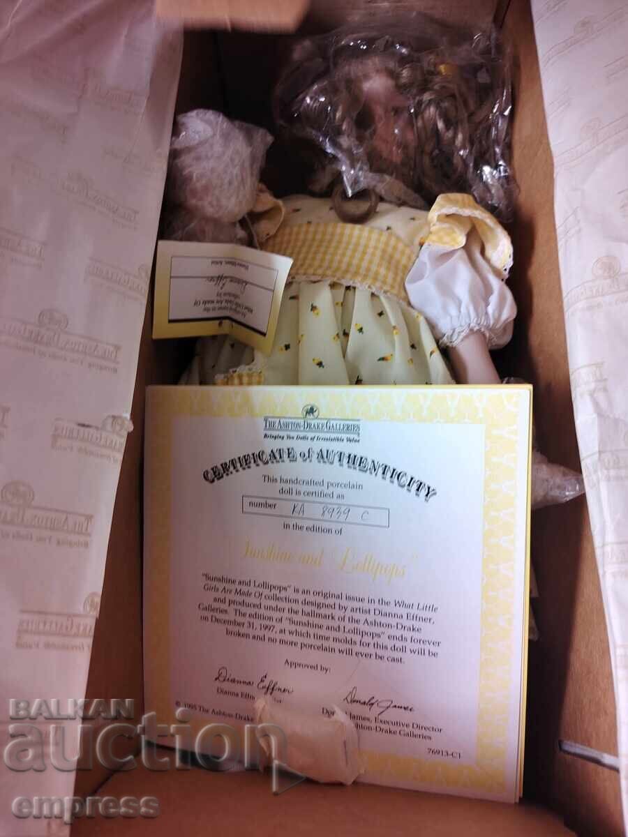 Πορσελάνινη κούκλα Dianna Effner - Sunshine And Lollipops - 6