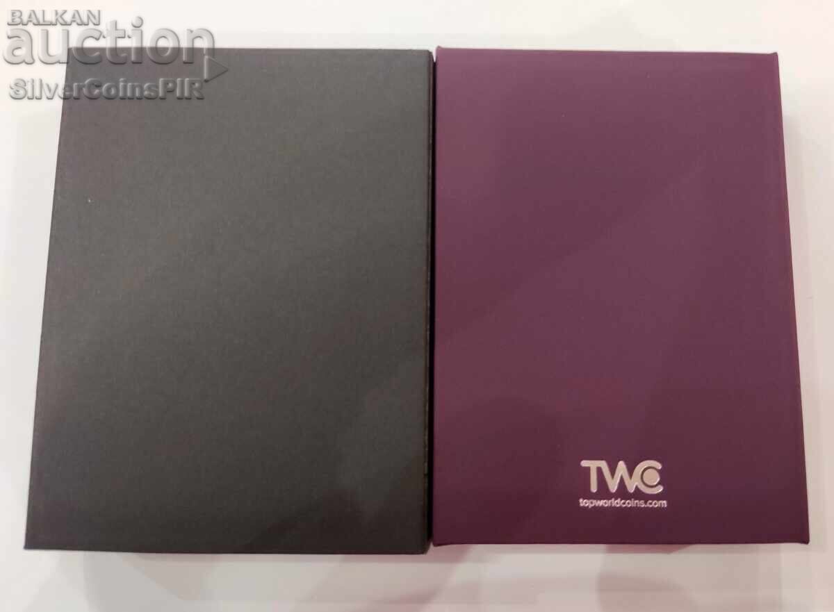 Silver 1 Oz Motorist Memento Mori 2024 Ghana 5 Cedis - 6 Silver 1 Oz Motorist Memento Mori 2024 Ghana 5 Cedis - 6