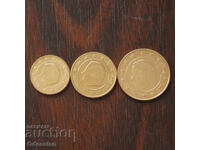 Белгия - 2004 • 3 стандартни монети от 1 до 5 евроценти