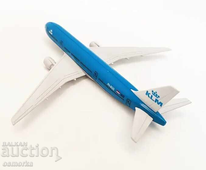 Παράδοση Μοντέλο αεροπλάνου Boeing 777 KLM Netherlands Aviation Resin