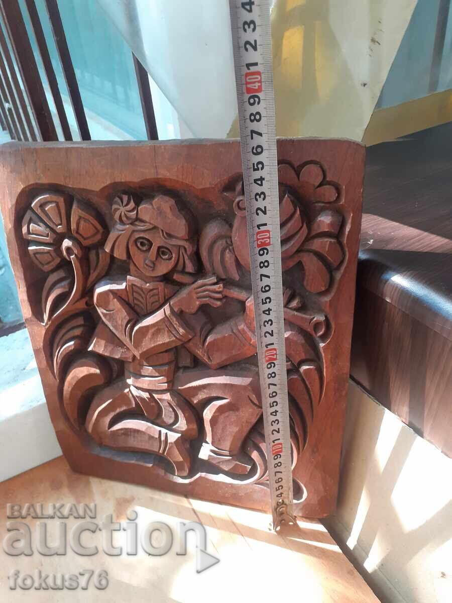 Delivery of Old Bulgarian Woodcarving - Handmade