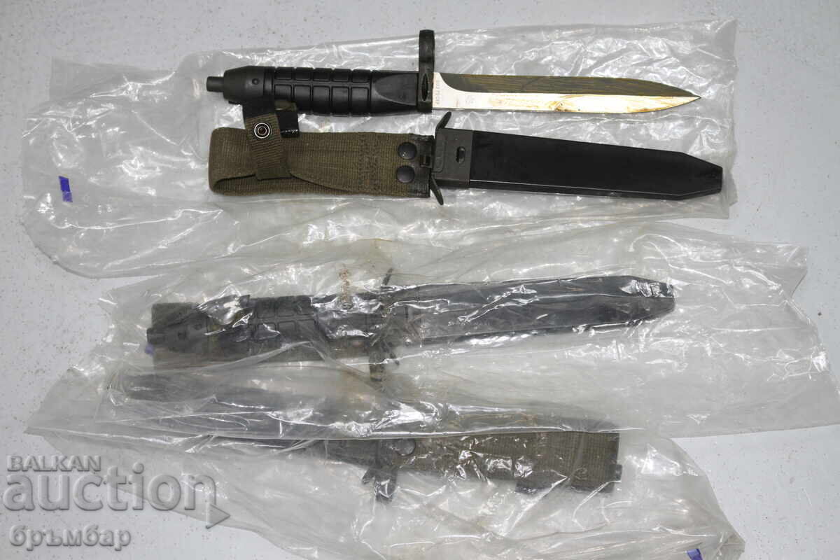 Auction Swedish bayonet AK4. German markings. New in original packaging Auction Swedish bayonet AK4. German markings. New in original packaging