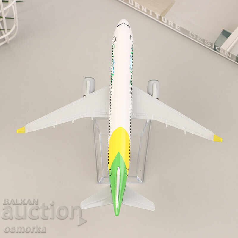 Νέο μοντέλο επιβατικού αεροσκάφους Airbus A 320 Salam Air χαμηλό - 7