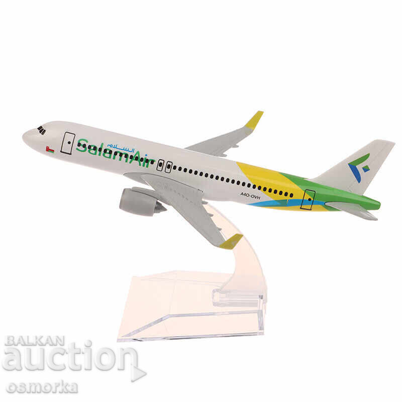 Νέο μοντέλο επιβατικού αεροσκάφους Airbus A 320 Salam Air χαμηλό