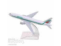 Model de avion Boeing 777 machetă Alitalia bilete de avion
