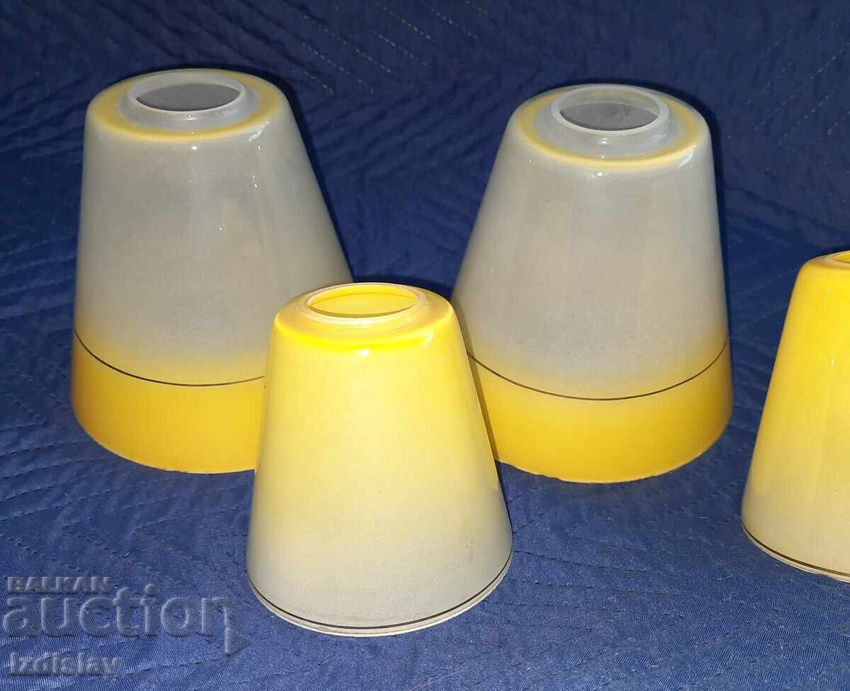 Аукцион Цветни стъкла за лампи 60 те години Аукцион Цветни стъкла за лампи 60 те години