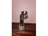 Bronze statuette of the goddess of justice Themis, original
