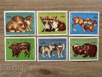 Румъния - Малки на животни (1972) MNH