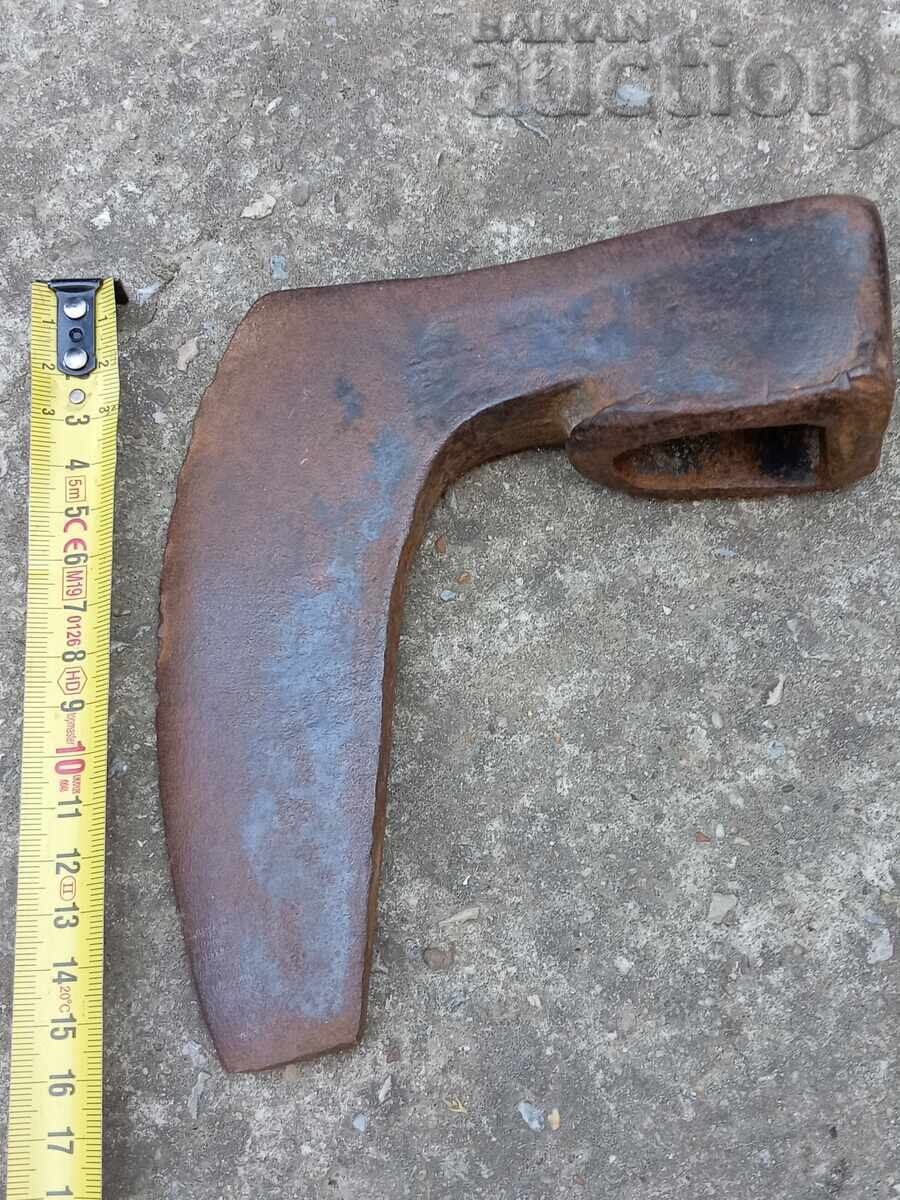 antique hand forged axe