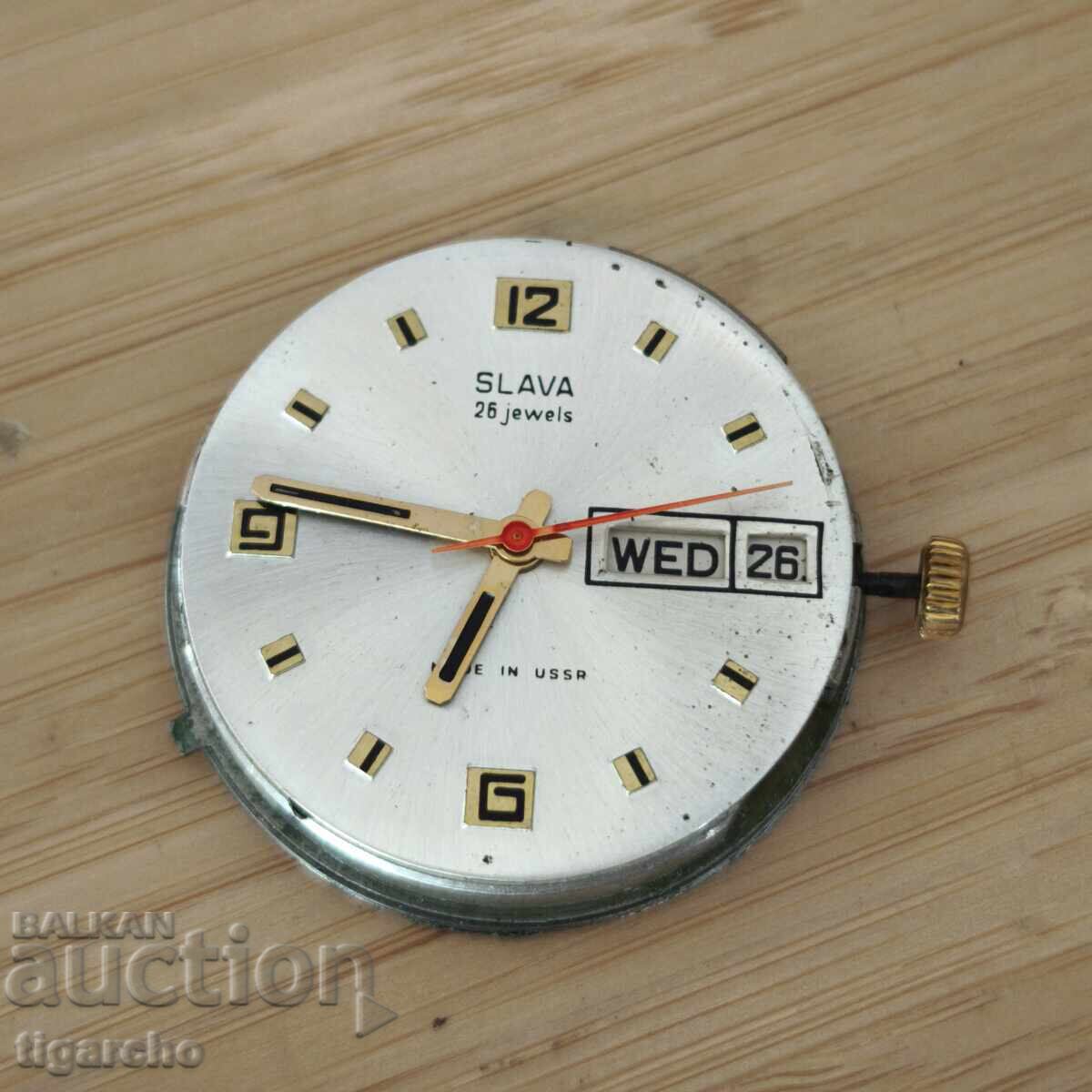 Mecanism ceas de mână pentru bărbați Slava