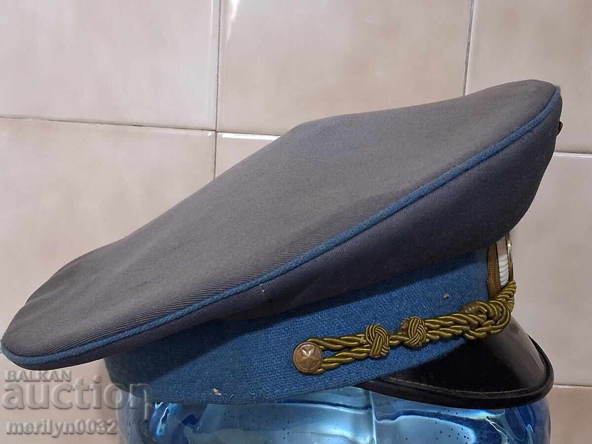 Șapcă de ofițer 70-80 ani pilot de aviație Forțele Aeriene ale RPR cu preț € 38.98 | 76.24 BGN