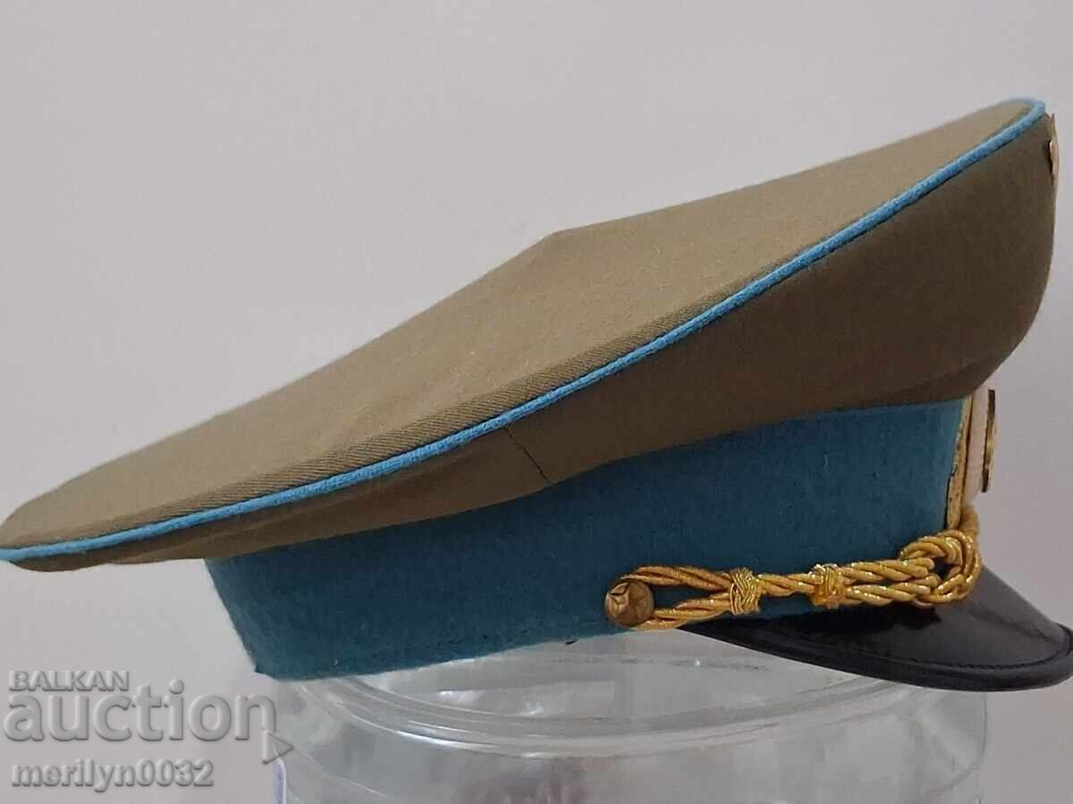 Auction  Officer's cap, 70s-80s, pilot, Air Force, People's Republic of Bulgaria