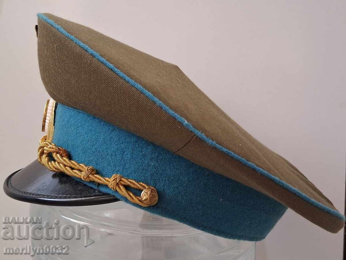 Auction Officer's cap, 70s-80s, pilot, Air Force, People's Republic of Bulgaria Auction Officer's cap, 70s-80s, pilot, Air Force, People's Republic of Bulgaria