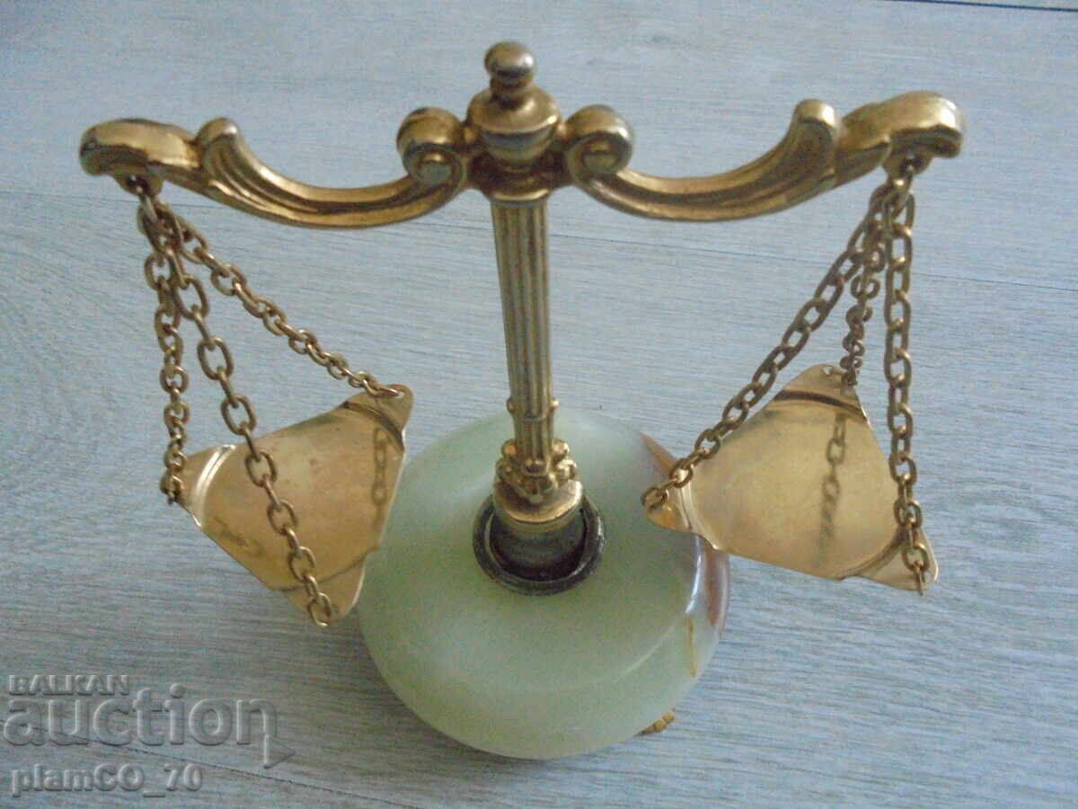 Παράδοση №*8131 Παλιά διακοσμητική vintage ζυγαριά / ζύγι