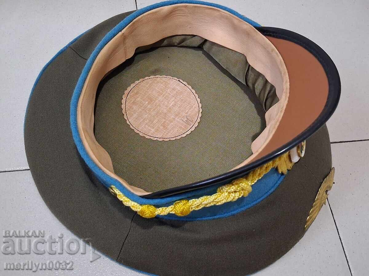 Officer's cap, 70s-80s, pilot, Air Force, People's Republic of Bulgaria - 6