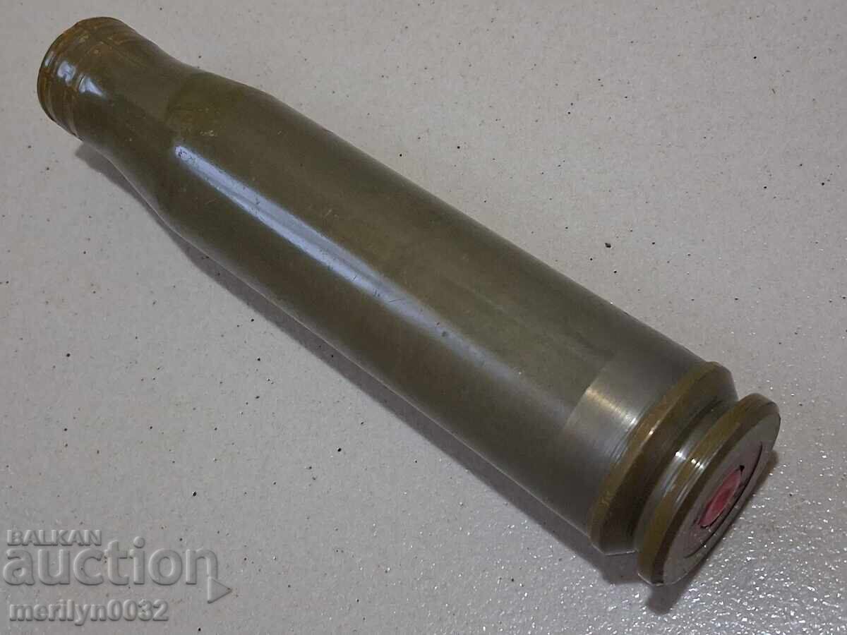 Auction  Steel sleeve large-caliber machine gun ammunition cartridge