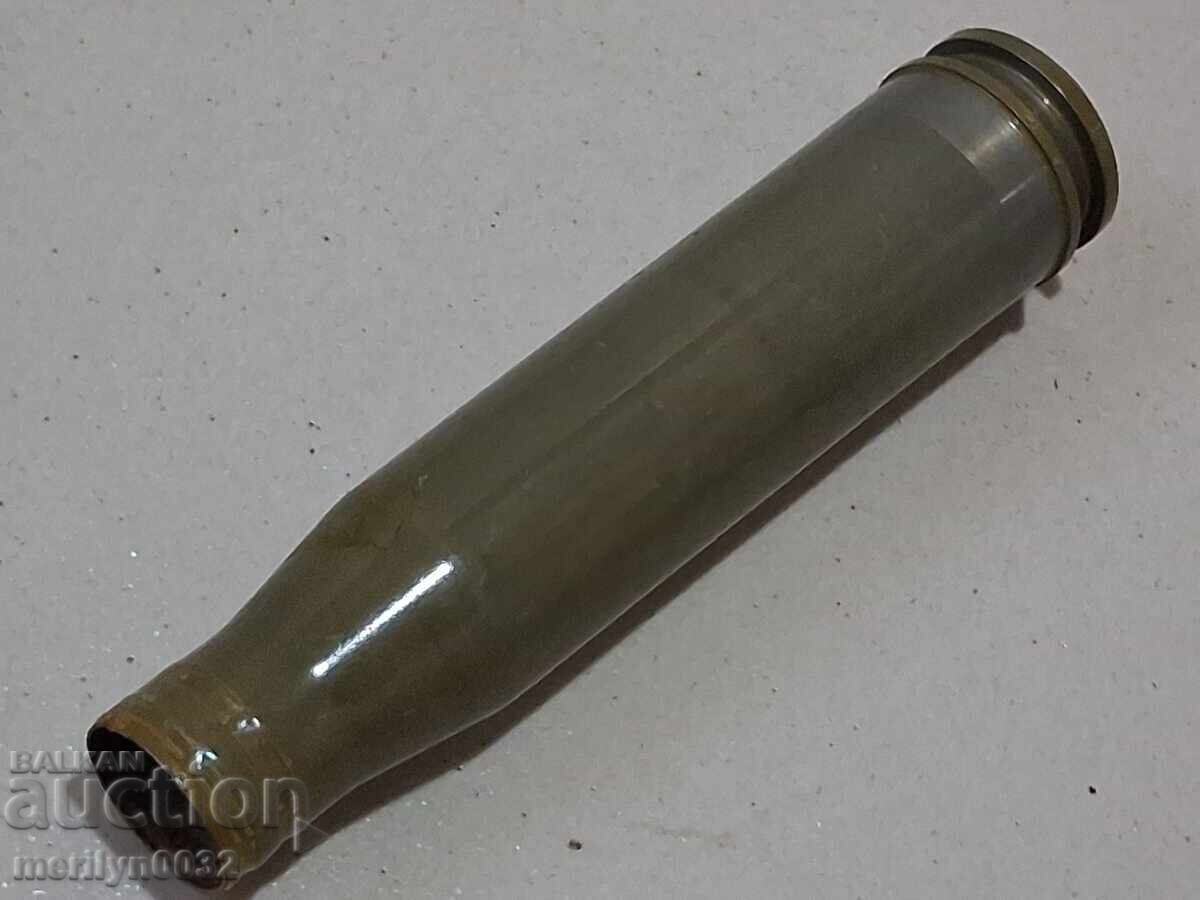 Steel sleeve large-caliber machine gun ammunition cartridge - 5