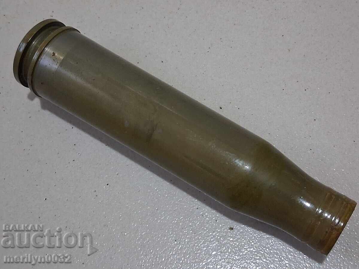 Steel sleeve large-caliber machine gun ammunition cartridge